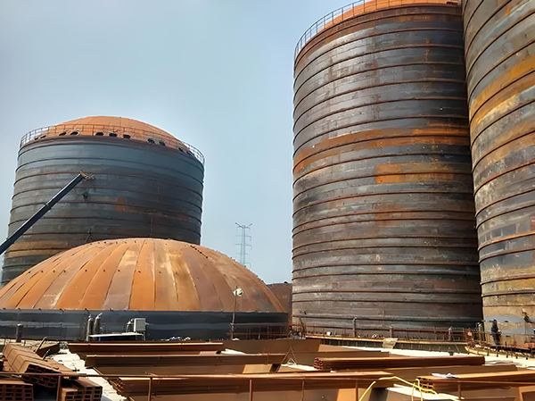 新余焦粉钢板仓